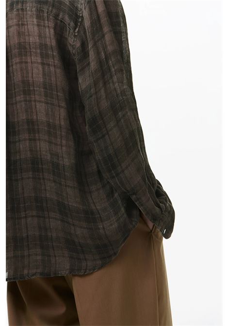 camicia above uomo marrone OUR LEGACY | M2262AP